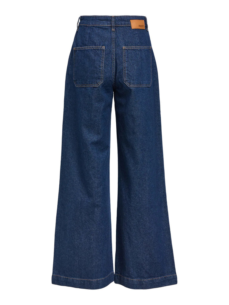 Object OBJSAVA Jeans - Dark Blue Denim