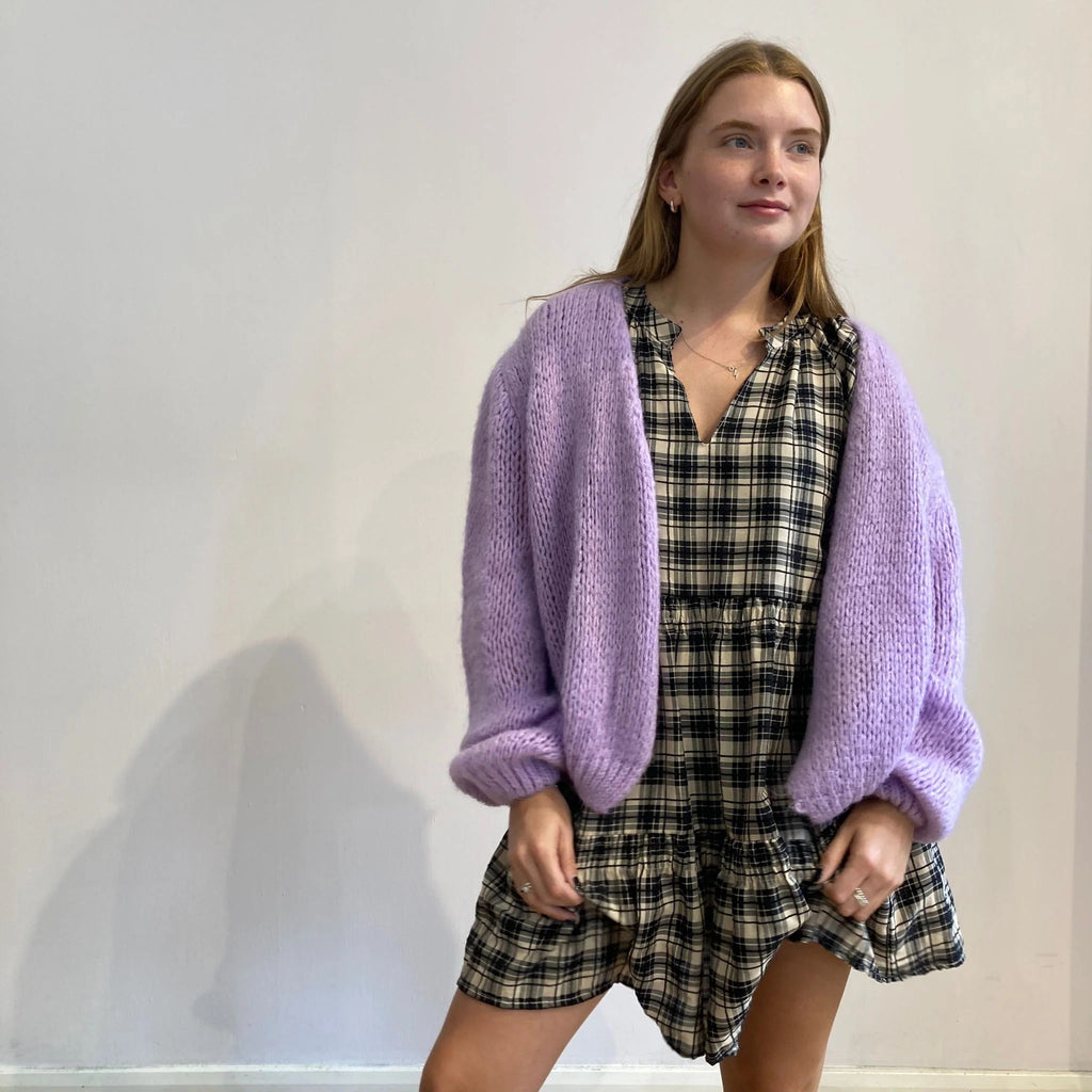 ØST London Smila Cardigan in Lilac