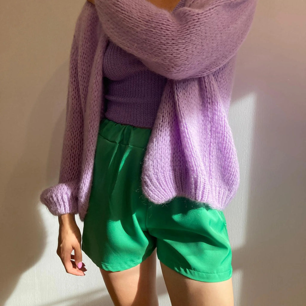 ØST London Smila Cardigan in Lilac