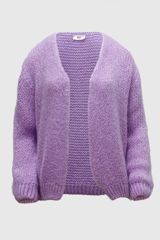 ØST London Smila Cardigan in Lilac