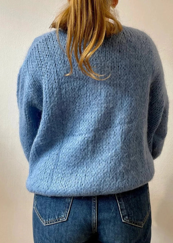 ØST London Smila Cardigan in Classic Blue