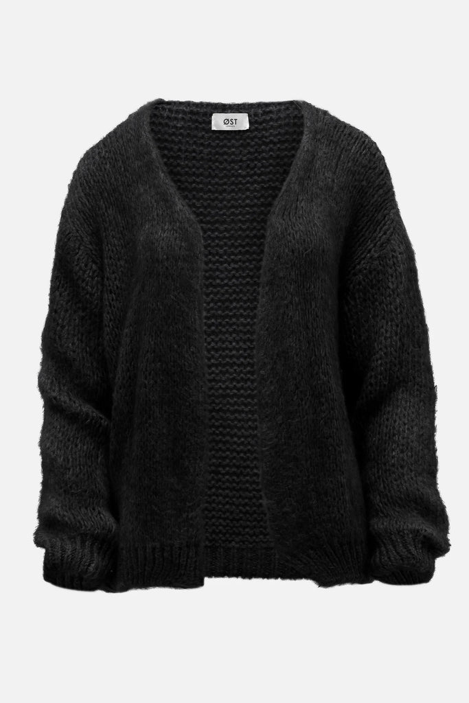 ØST London Smila Cardigan in Classic Black