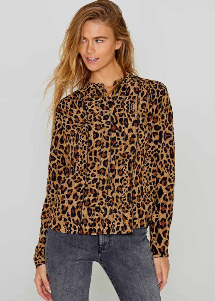 Five Cybele Blouse in Leopard Print | Love of Lemons Vintage, UK 