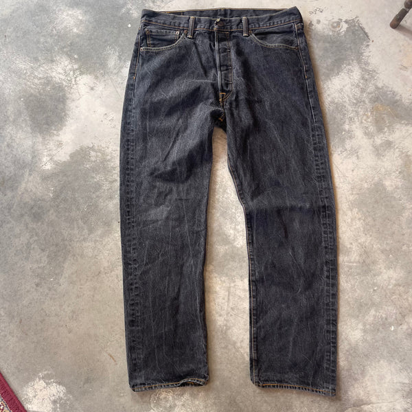 Levi 501 Dark Black Jeans