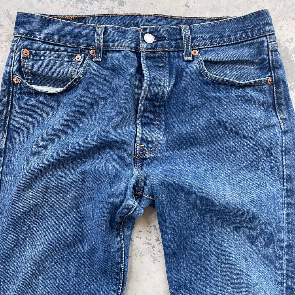 Levi 501 Dark Blue Jeans
