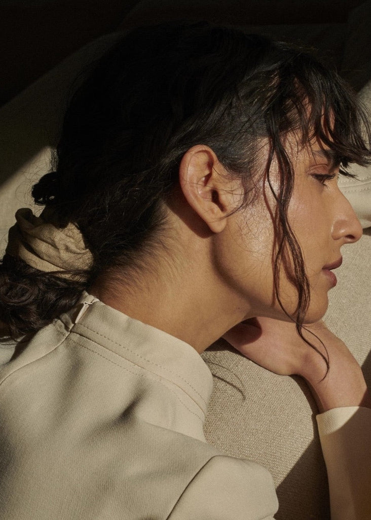 Monk & Anna Scrunchie in Pistachio